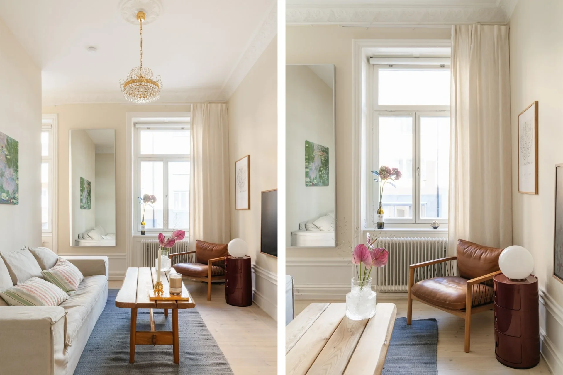 Sekelskiftesbostad i fint skick med fungerande kakelugn!