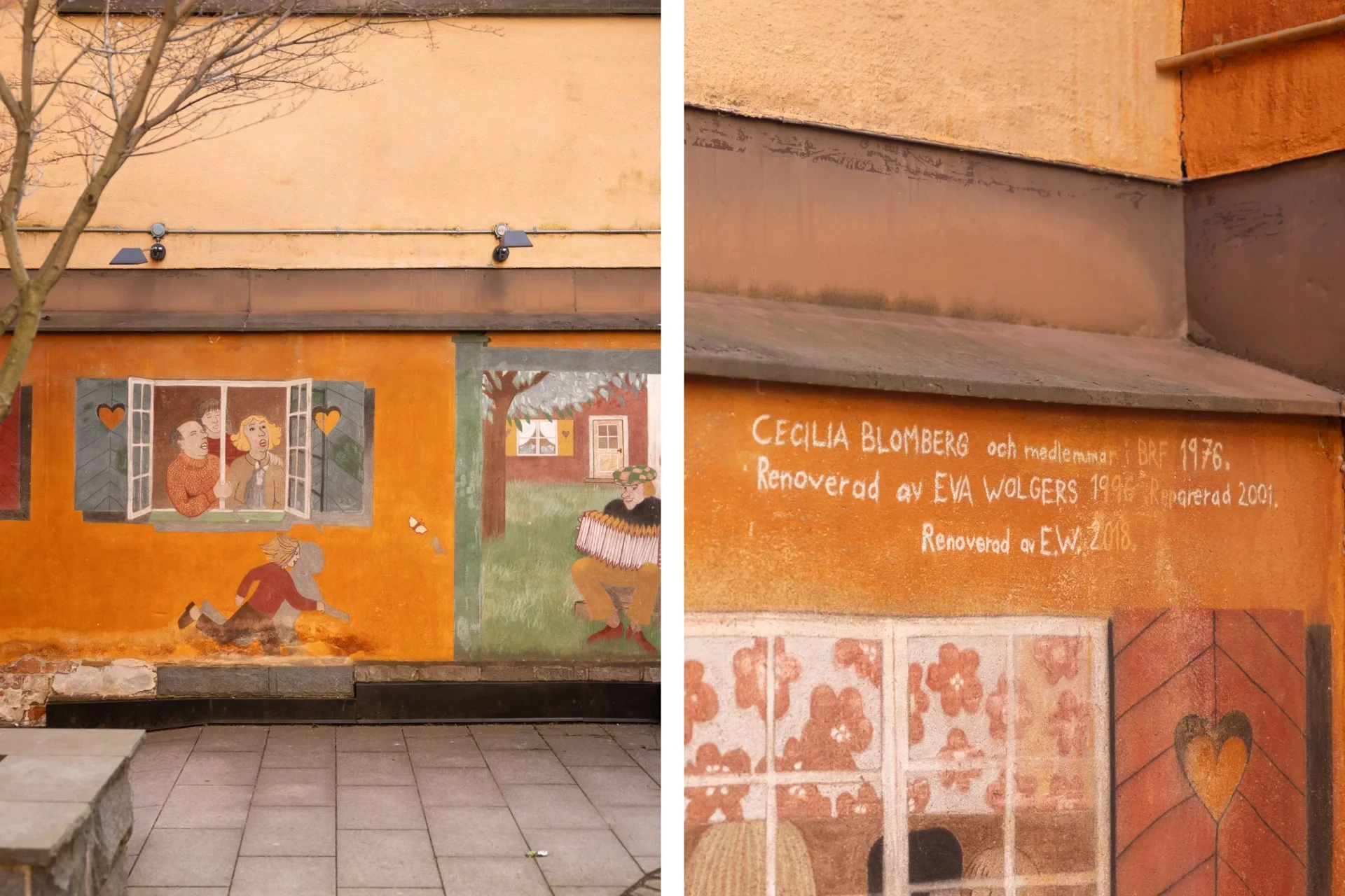 Gårdshus med två fungerande kakelugnar & balkong!