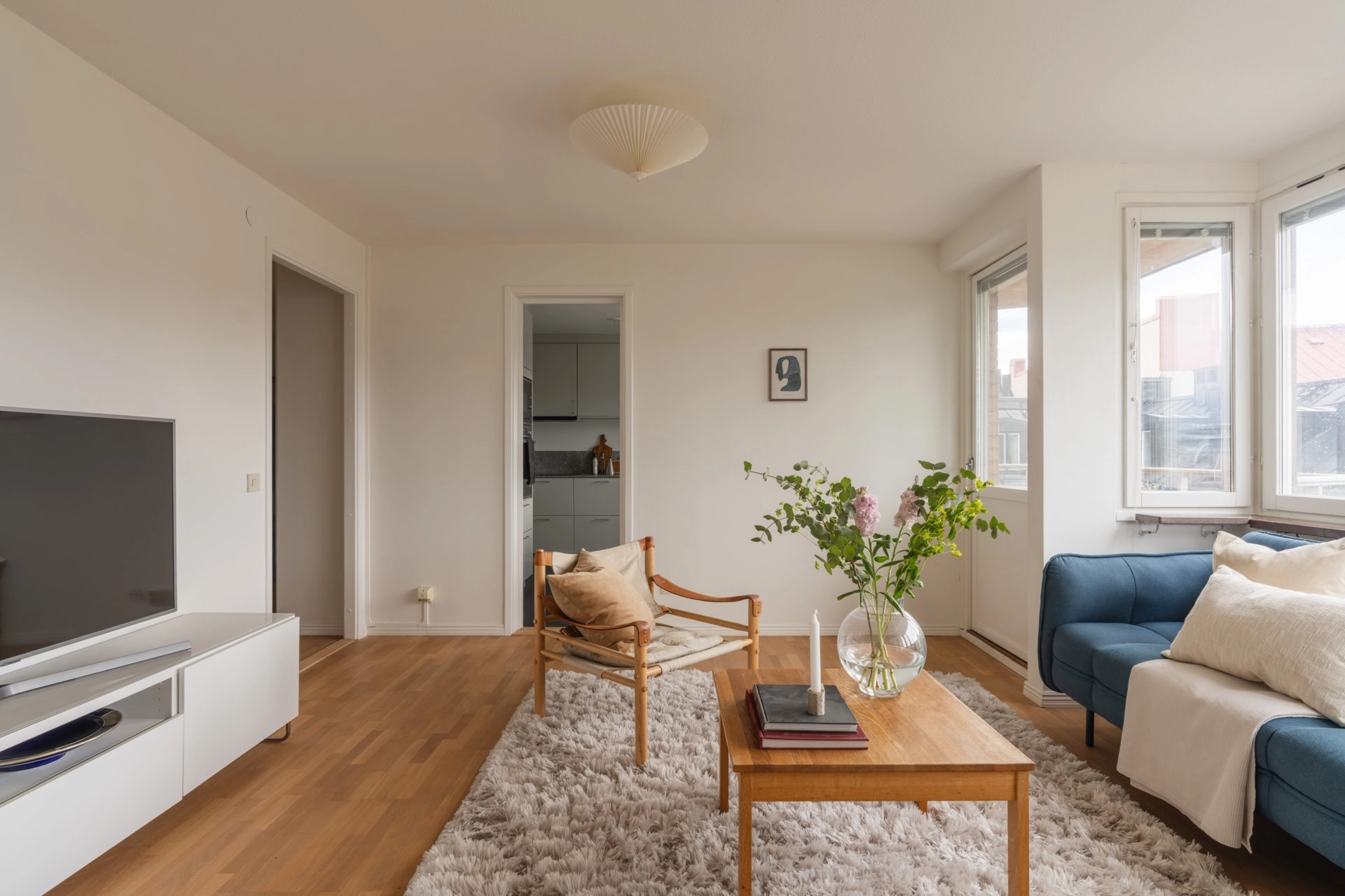Drömboende i hjärtat av Birkastan – optimal trea med balkong i söderläge och garage!
