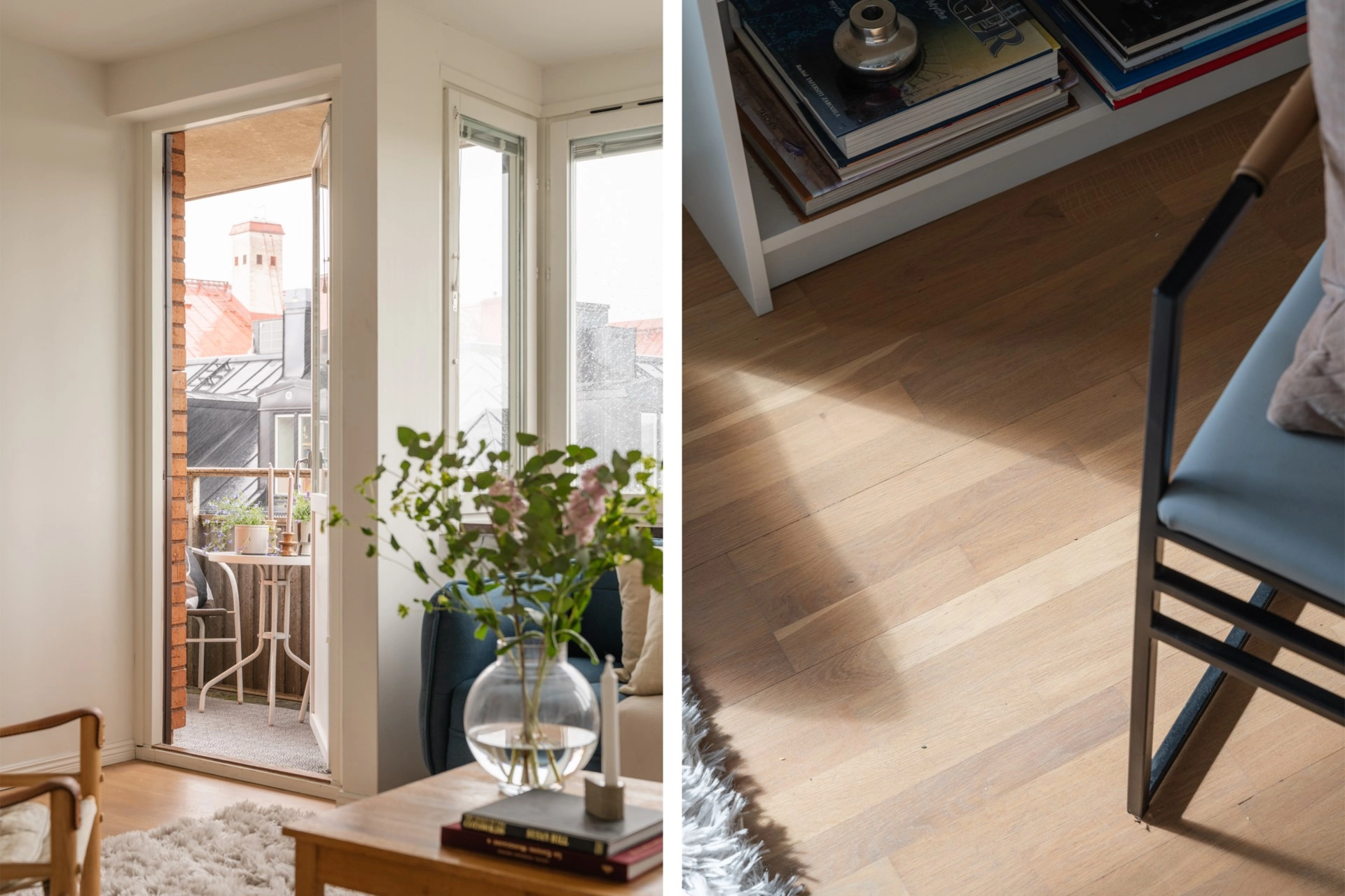Drömboende i hjärtat av Birkastan – optimal trea med balkong i söderläge och garage!