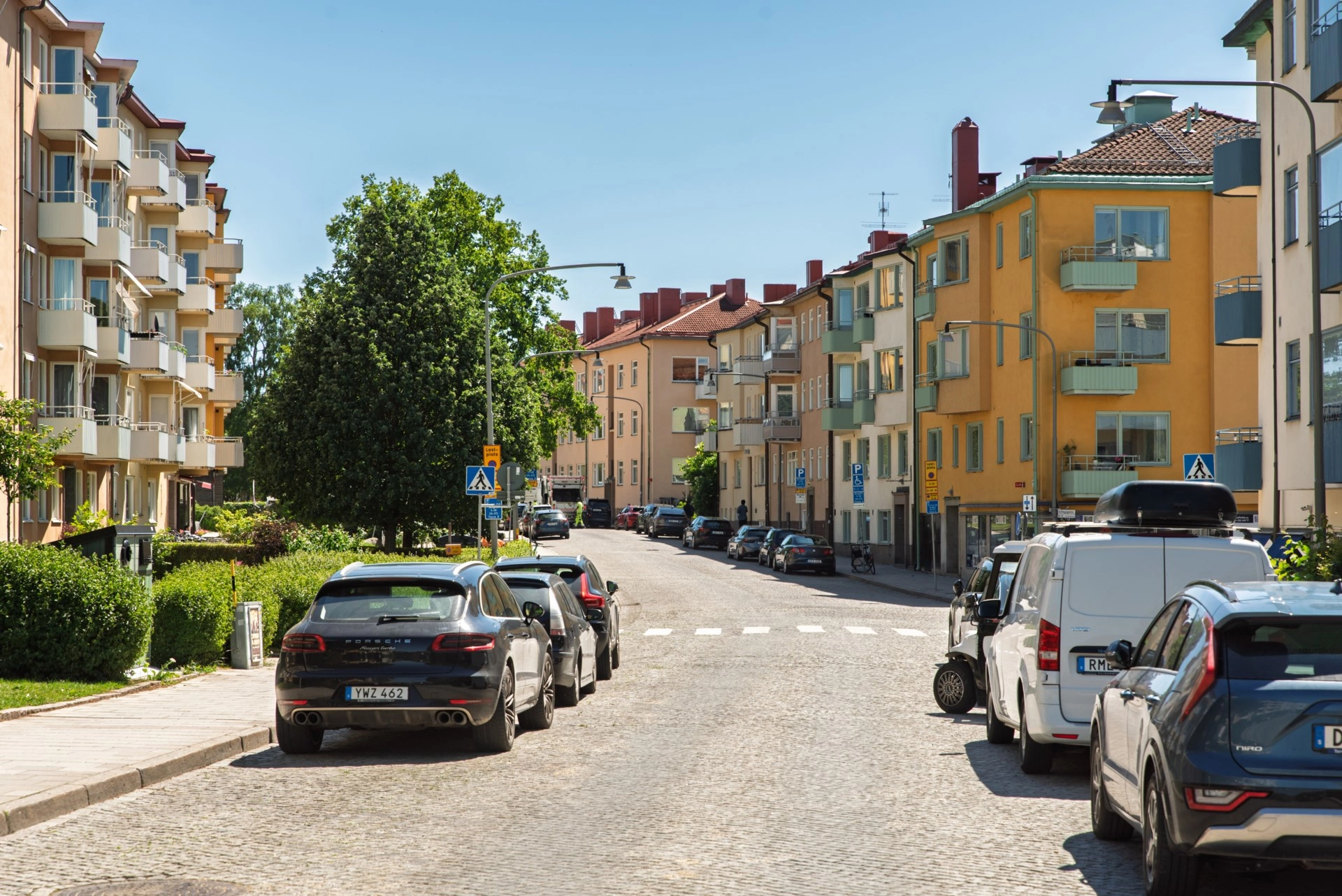 Juridisk person OK med fri uthyrning invid Tessinparken!