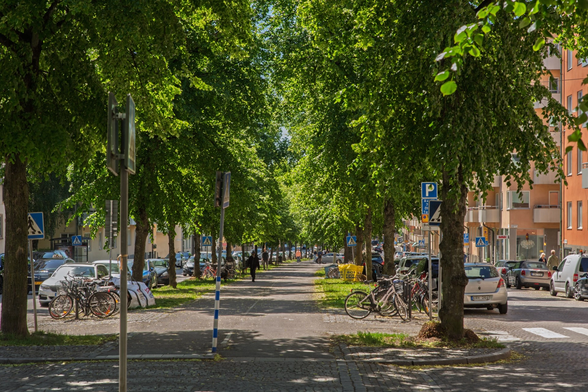 Juridisk person OK med fri uthyrning invid Tessinparken!