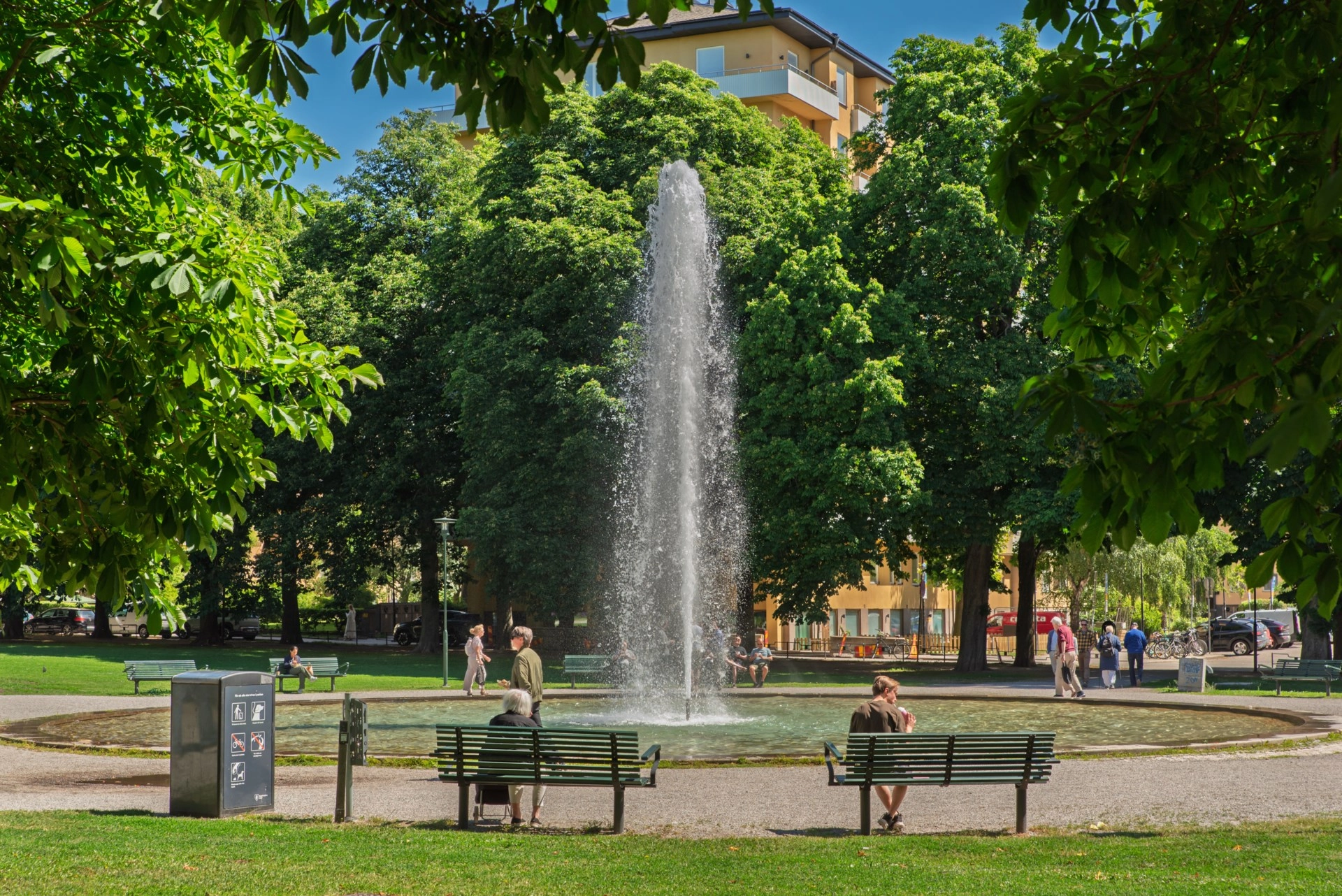 Juridisk person OK med fri uthyrning invid Tessinparken!
