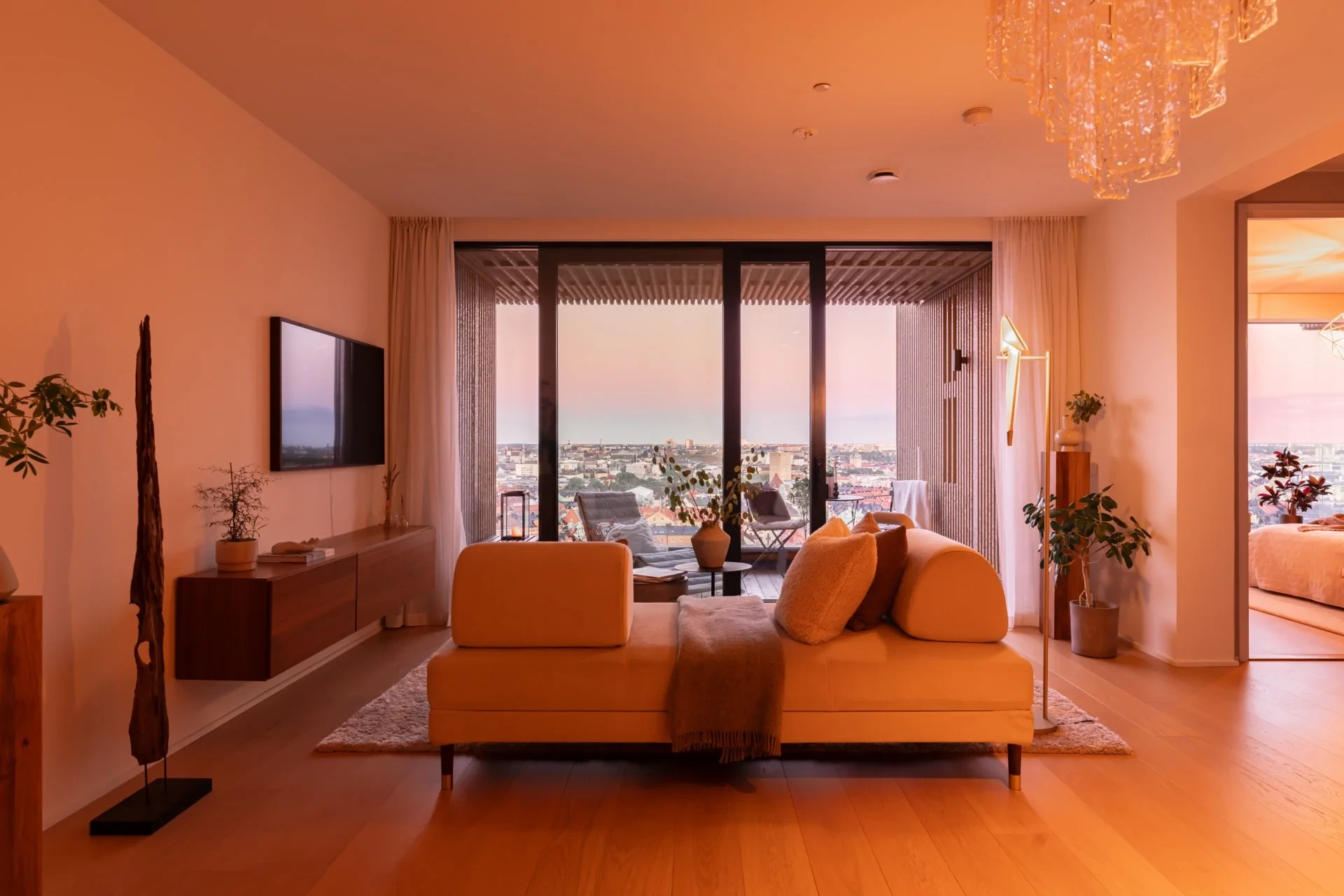 Våning 20 med söderterrass och utsikt över Stockholm!