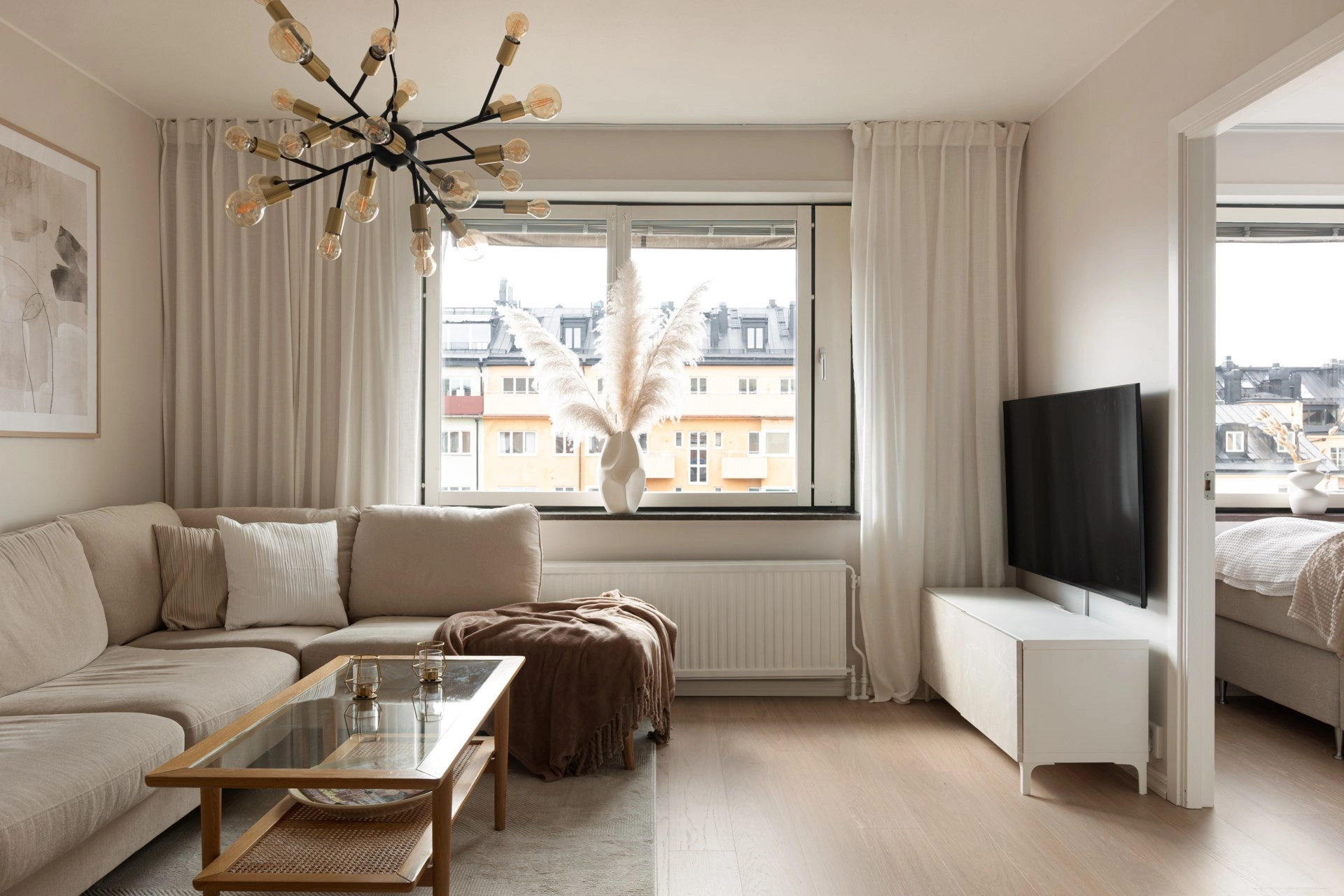 Nyrenoverad pärla högst upp i huset