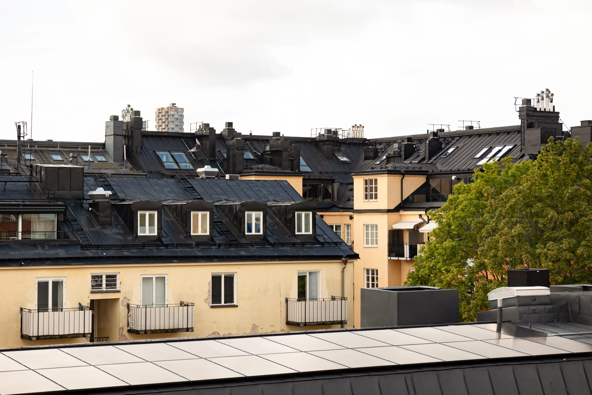 Nyrenoverad pärla högst upp i huset