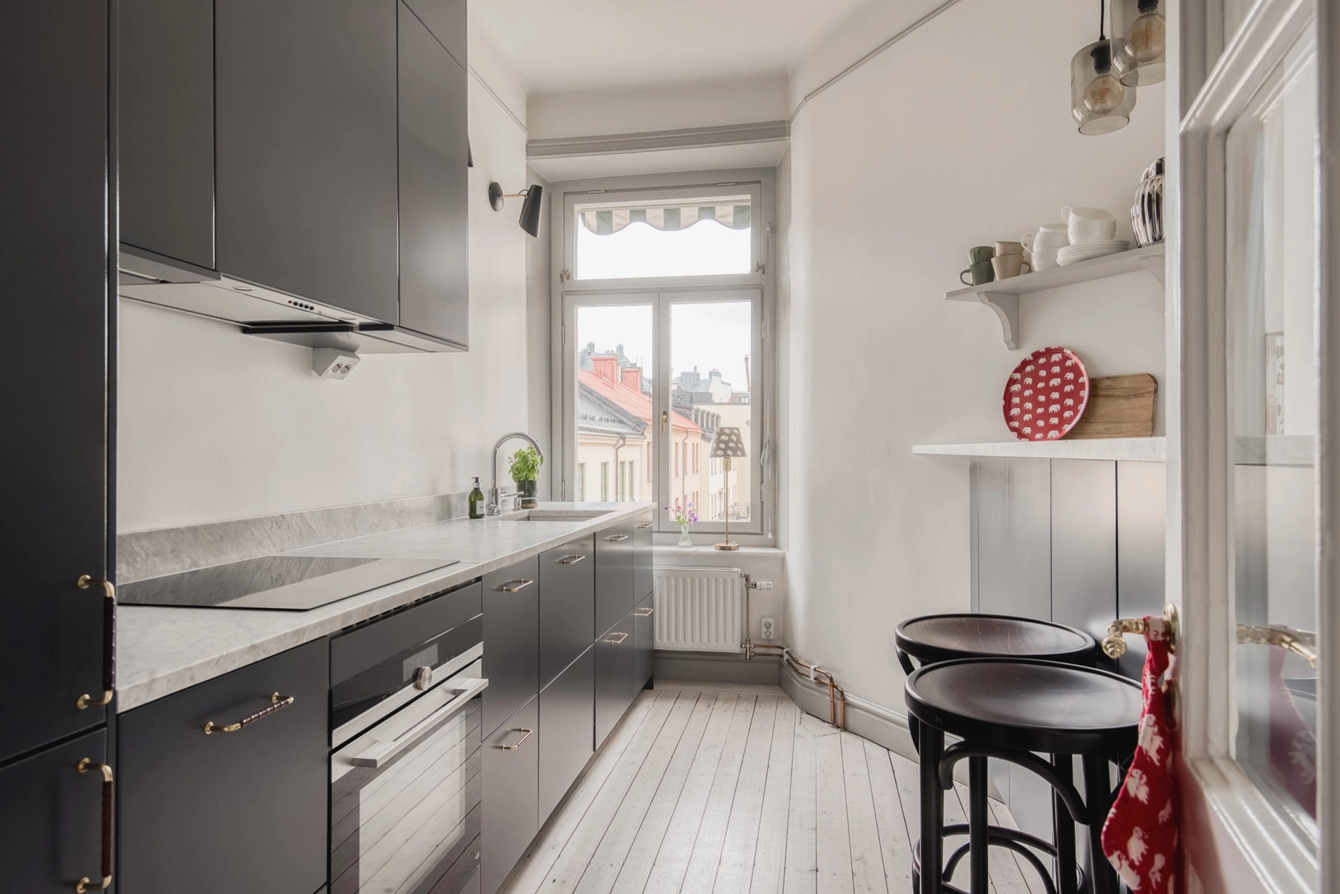Exklusiv vindslägenhet i etage