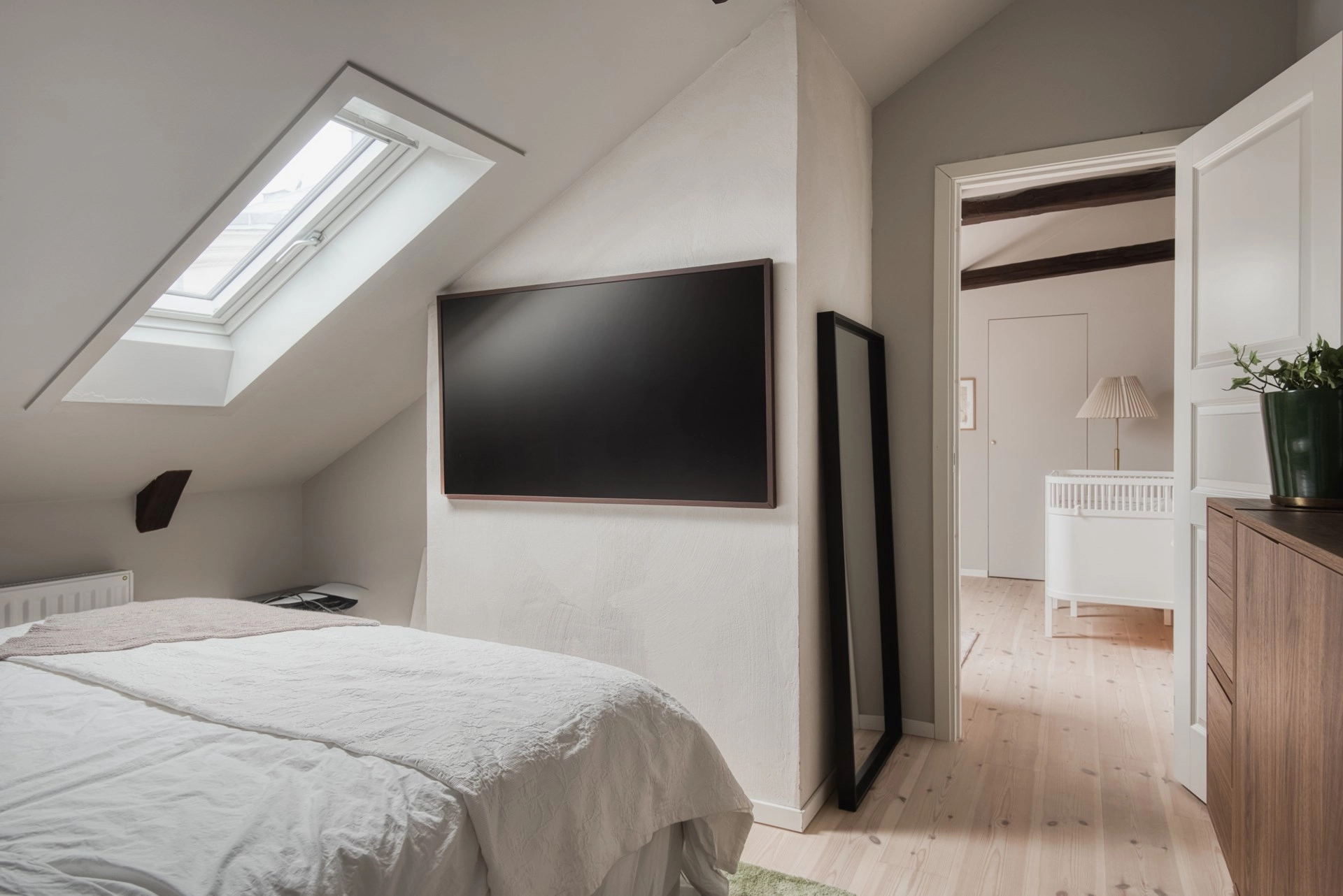 Exklusiv vindslägenhet i etage