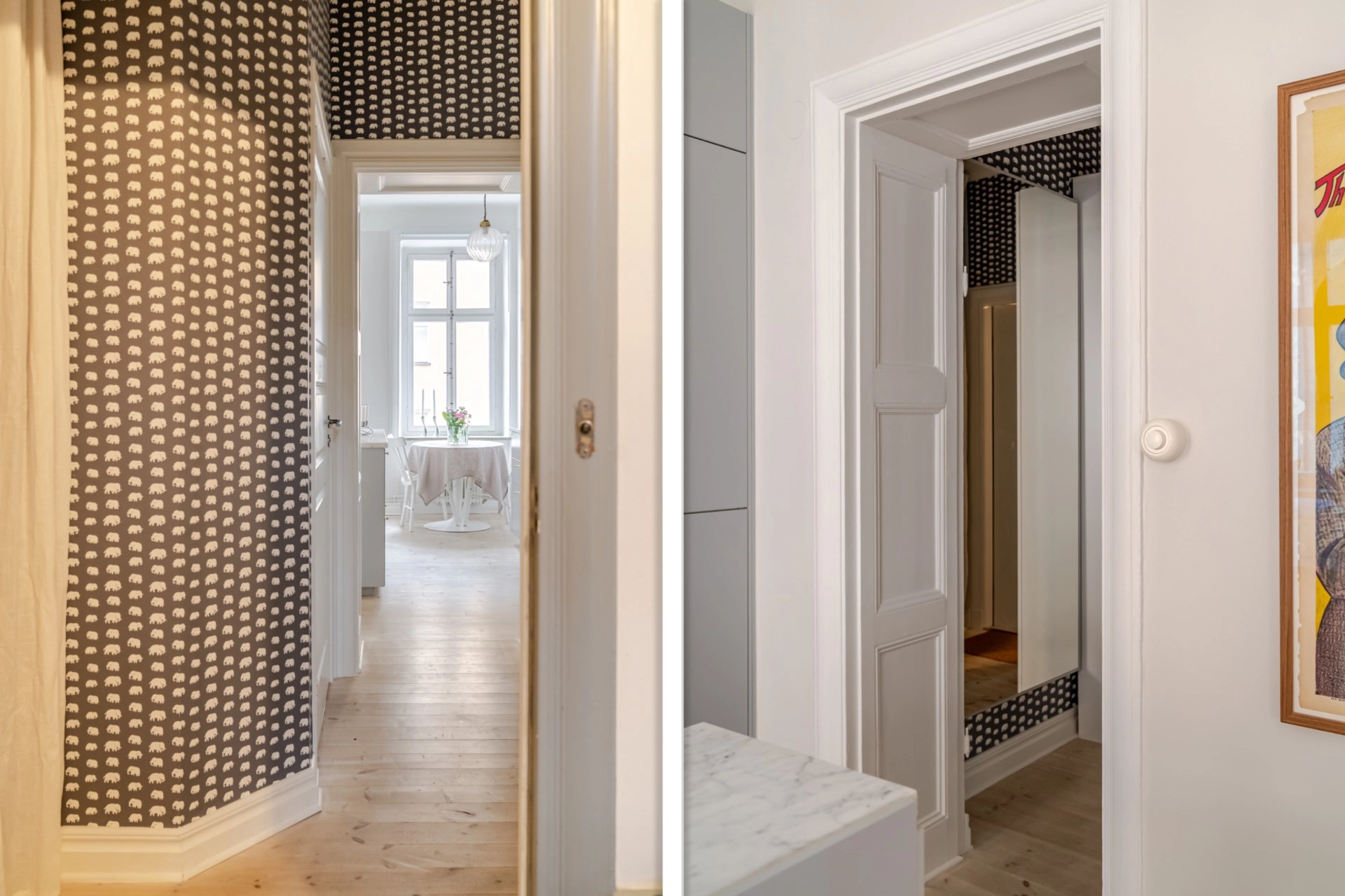 Sekelskiftescharm och social planlösning på attraktiva Tomtebogatan 31